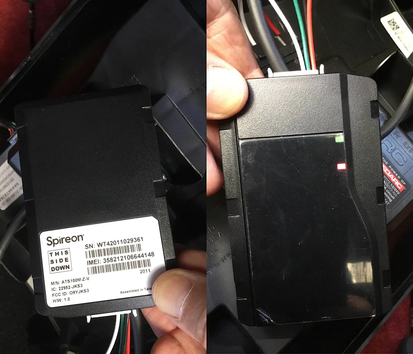 Jeep Wrangler JL Found SPIREON GPS tracker 4DDF9380-C481-42FD-BF0E-7D075CE57772