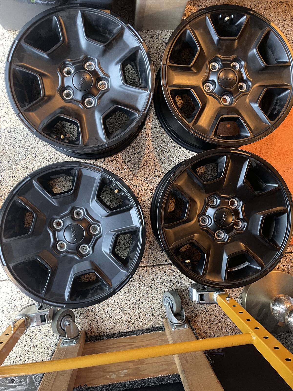 Jeep Wrangler JL 17 inch Mopar Mohave Wheels - $440 IMG_1469