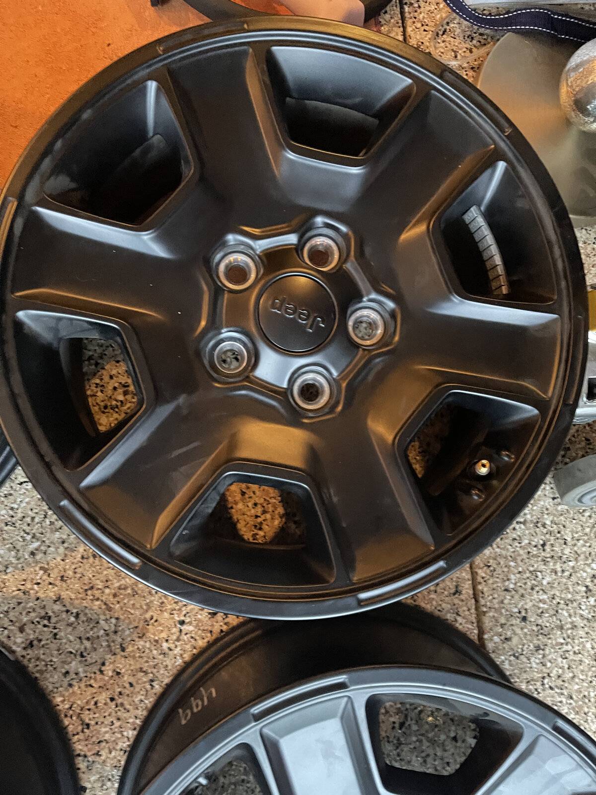 Jeep Wrangler JL 17 inch Mopar Mohave Wheels - $440 IMG_1471