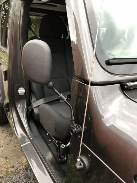 Jeep Wrangler JL Easy and cheap doorless mirrors 295cw2c