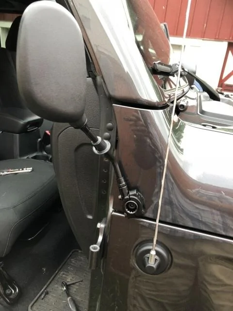 Jeep Wrangler JL Easy and cheap doorless mirrors ojqg00