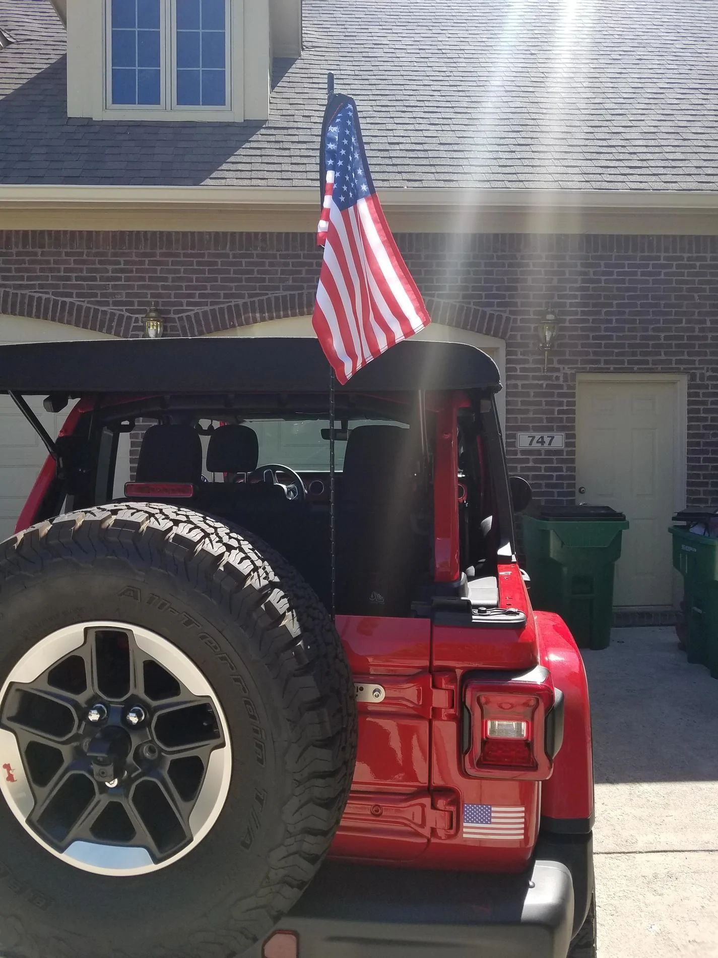 Jeep Wrangler JL Memorial Day Jeeps - Flags!! 1MCbmq