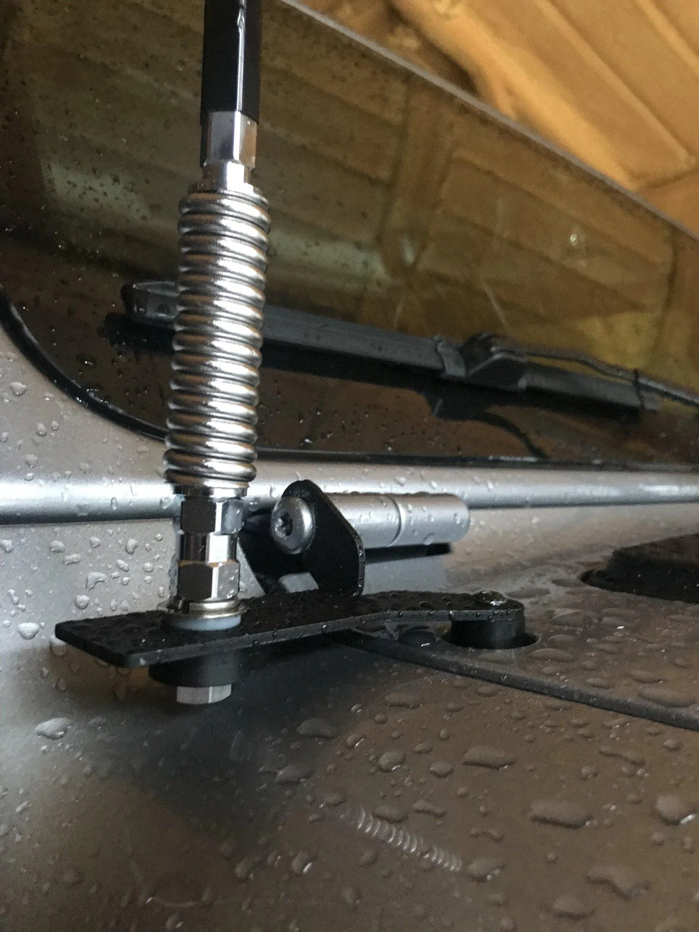 Jeep Wrangler JL Different CB/Ham antenna mount IMG_6509