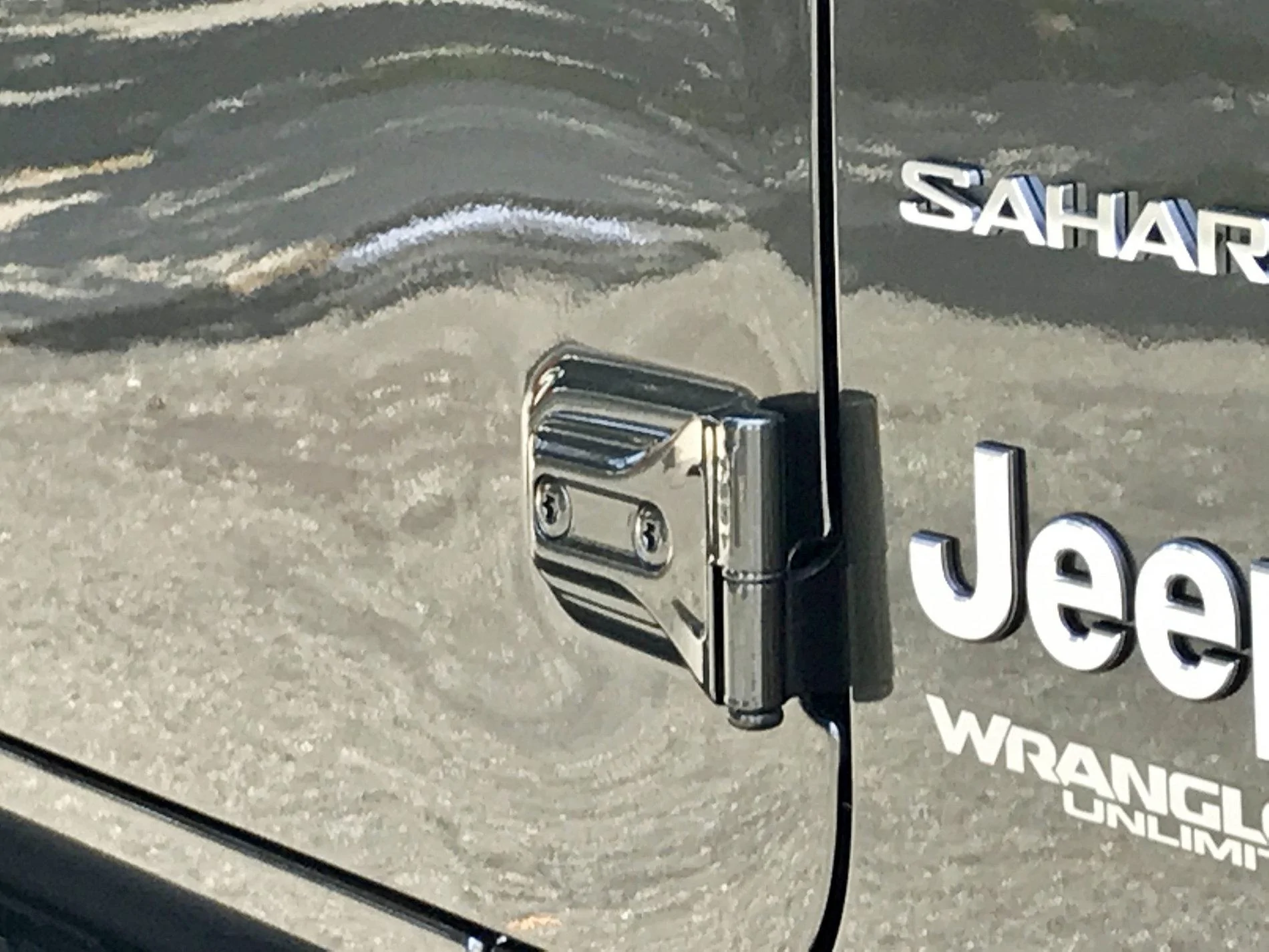 Jeep Wrangler JL Where Art Thou Quality Control? Right Front Door Hinge-2