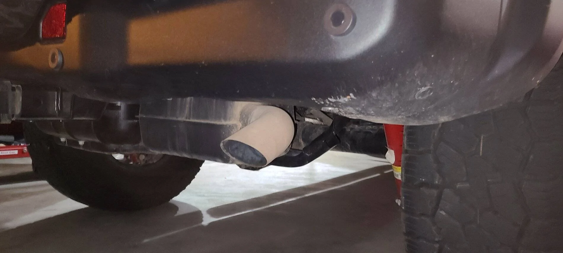 Jeep Wrangler JL Cut Stock Tail Pipe 20210918_060037