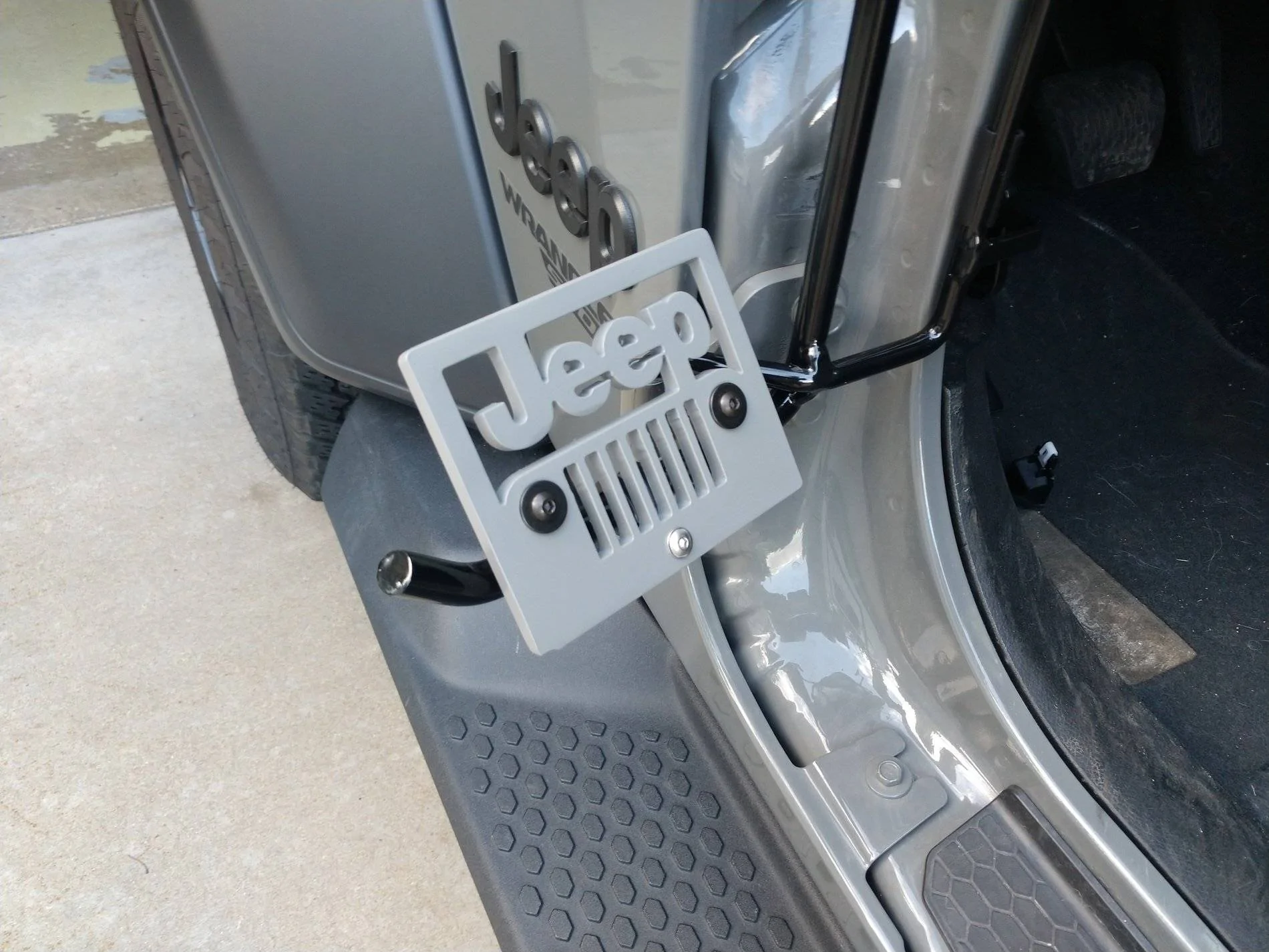Jeep Wrangler JL Kikbax foot pad Kickbax 2