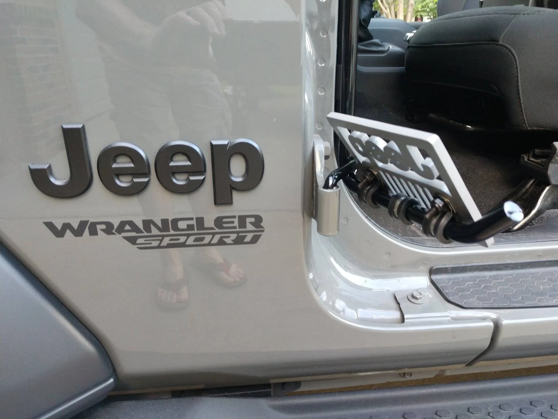 Jeep Wrangler JL Kikbax foot pad Kickbax 3
