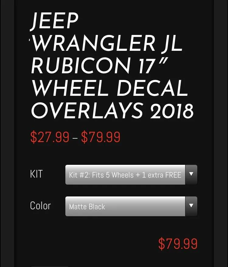 Jeep Wrangler JL Shine Grafix Rubicon Wheel Decals 404F12A5-BD0D-4206-AB92-69967D1B4358