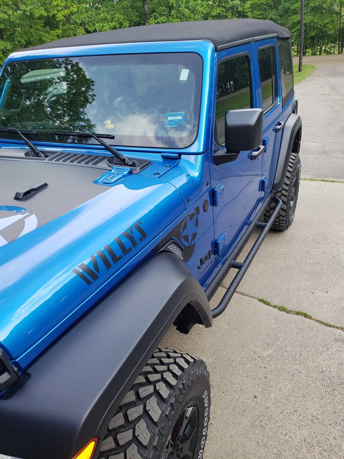Jeep Wrangler JL Sliders or Steps 20210604_175226