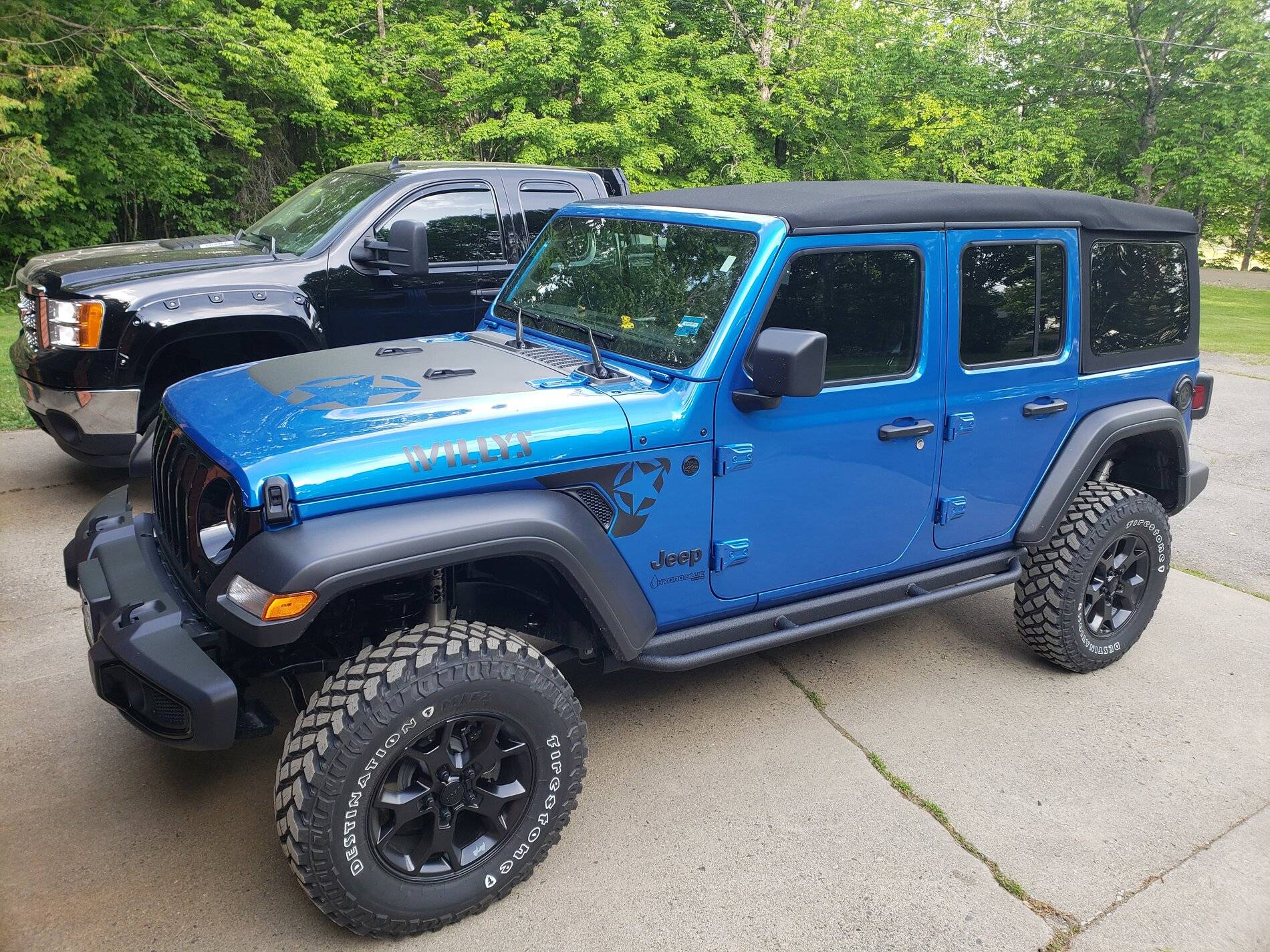 Jeep Wrangler JL Sliders or Steps 20210604_175139
