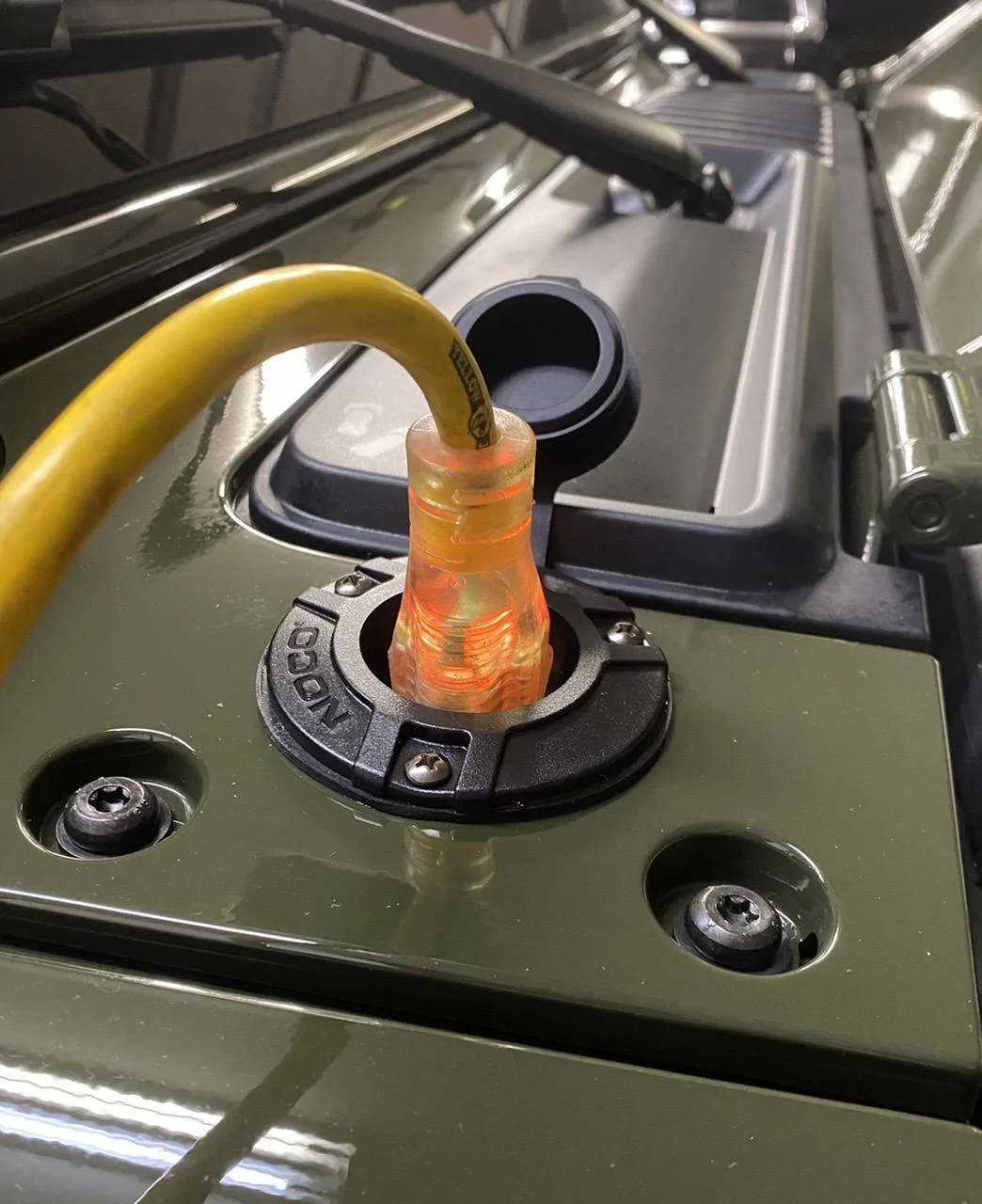 Jeep Wrangler JL Another NOCO Genius Installation 87AAA913-449E-42C7-B37D-6548B5465CBE