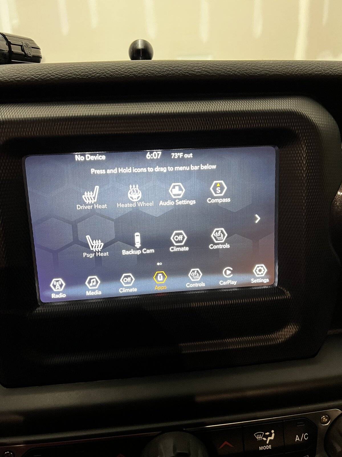 Jeep Wrangler JL 7.0 UConnect w/ Bezel and Unlock Code $400 E63175AB-08DA-4DC0-A96C-F7A17CC66DEA