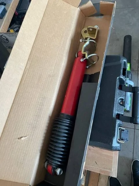 Jeep Wrangler JL Metal Cloak Steering Stabilizer metal cloak