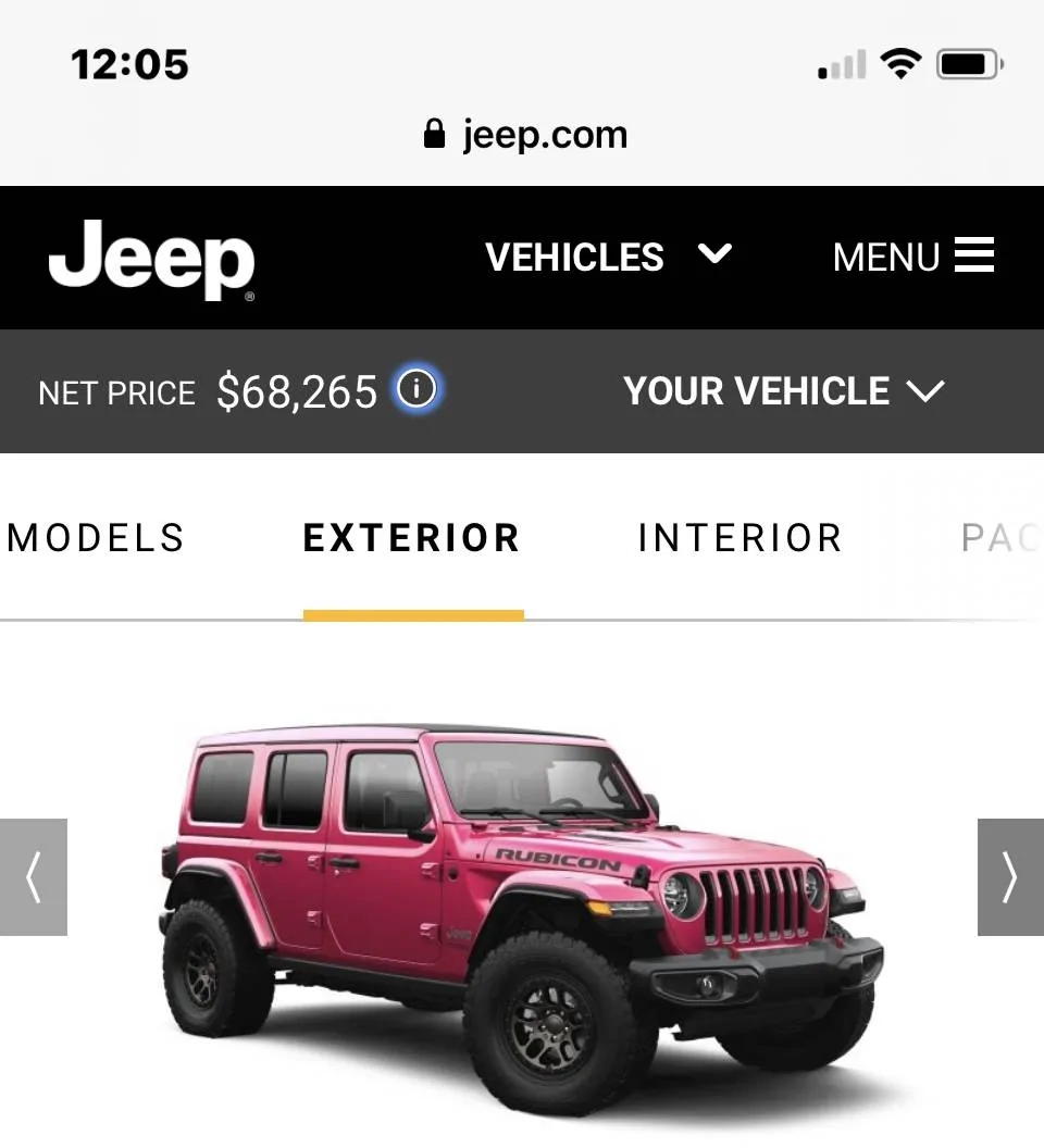 Jeep Wrangler JL Tuscadero Order Status 0E0626F0-2422-475D-A59A-C203852628CB