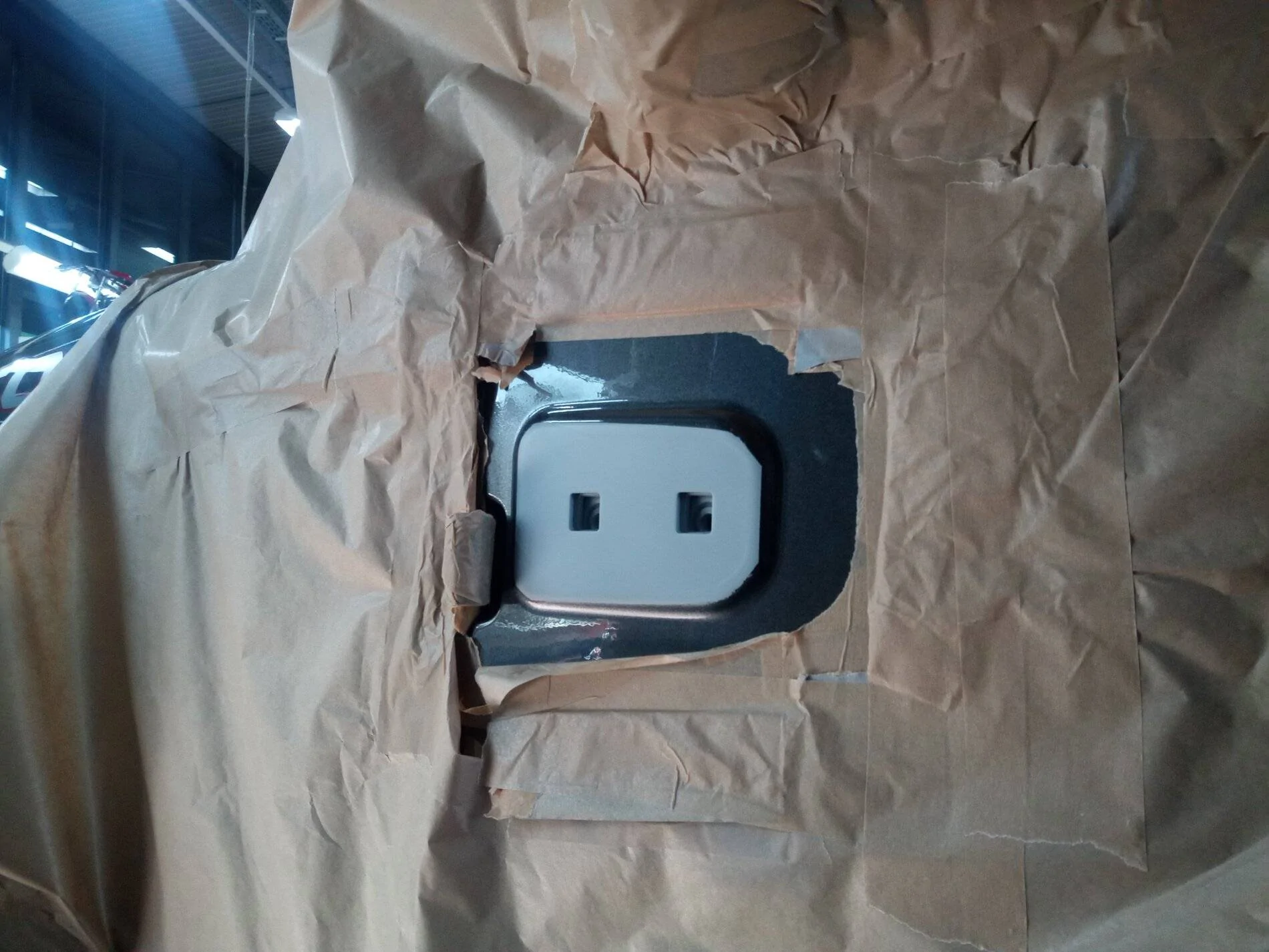 Jeep Wrangler JL Bubbles in Paint at Door Hinges IMG_20211001_135242_296