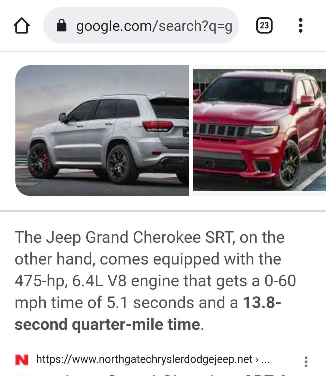Jeep Wrangler JL Something odd about 392 xtreme recon quoted performance stats ... Screenshot_20211004-093038_Chrom