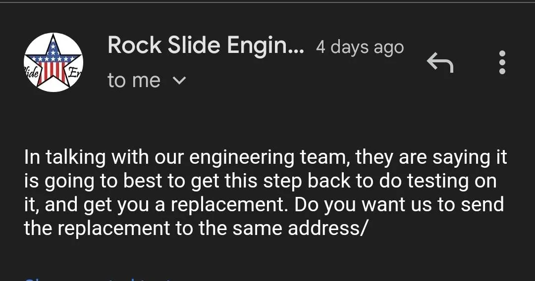Jeep Wrangler JL Rock Slide Engineering Gen 3 Slider issues Screenshot_20211005-091159_Gmail