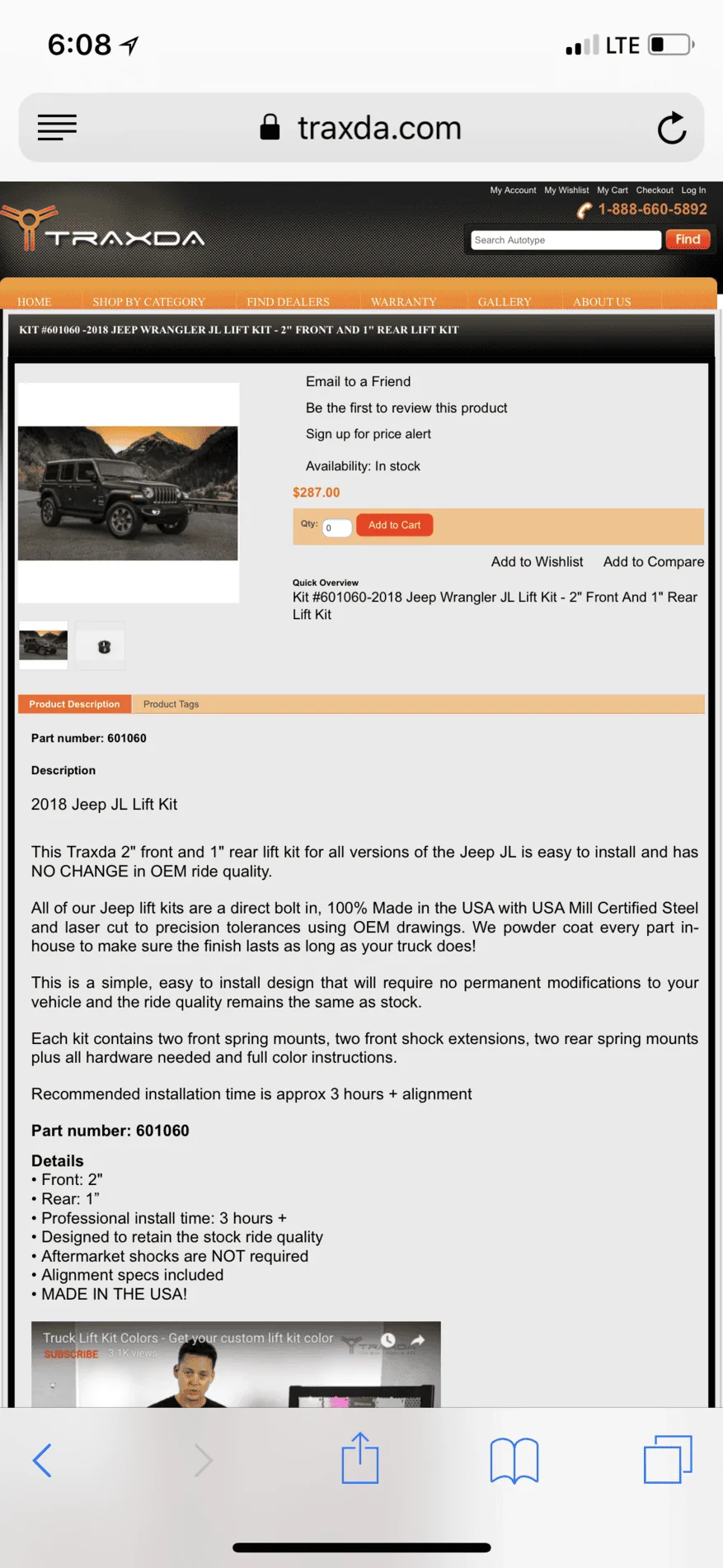 Jeep Wrangler JL Traxda leveling kit 8BD7C435-A645-4E89-9319-ED867358168E