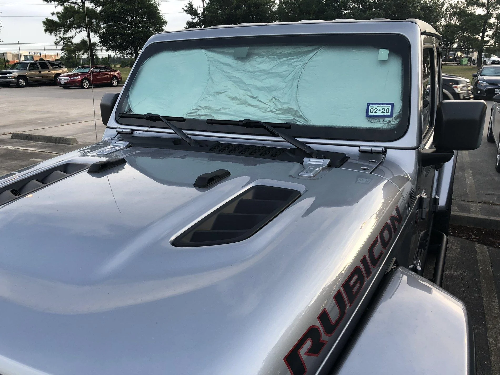 Jeep Wrangler JL JL Windshield Sunshade 26CD0C92-80BC-4EB8-B52E-48C2CA68679A