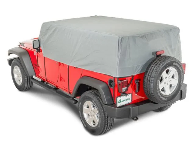 Jeep Wrangler JL How to cover back windows while parked. Cab cover