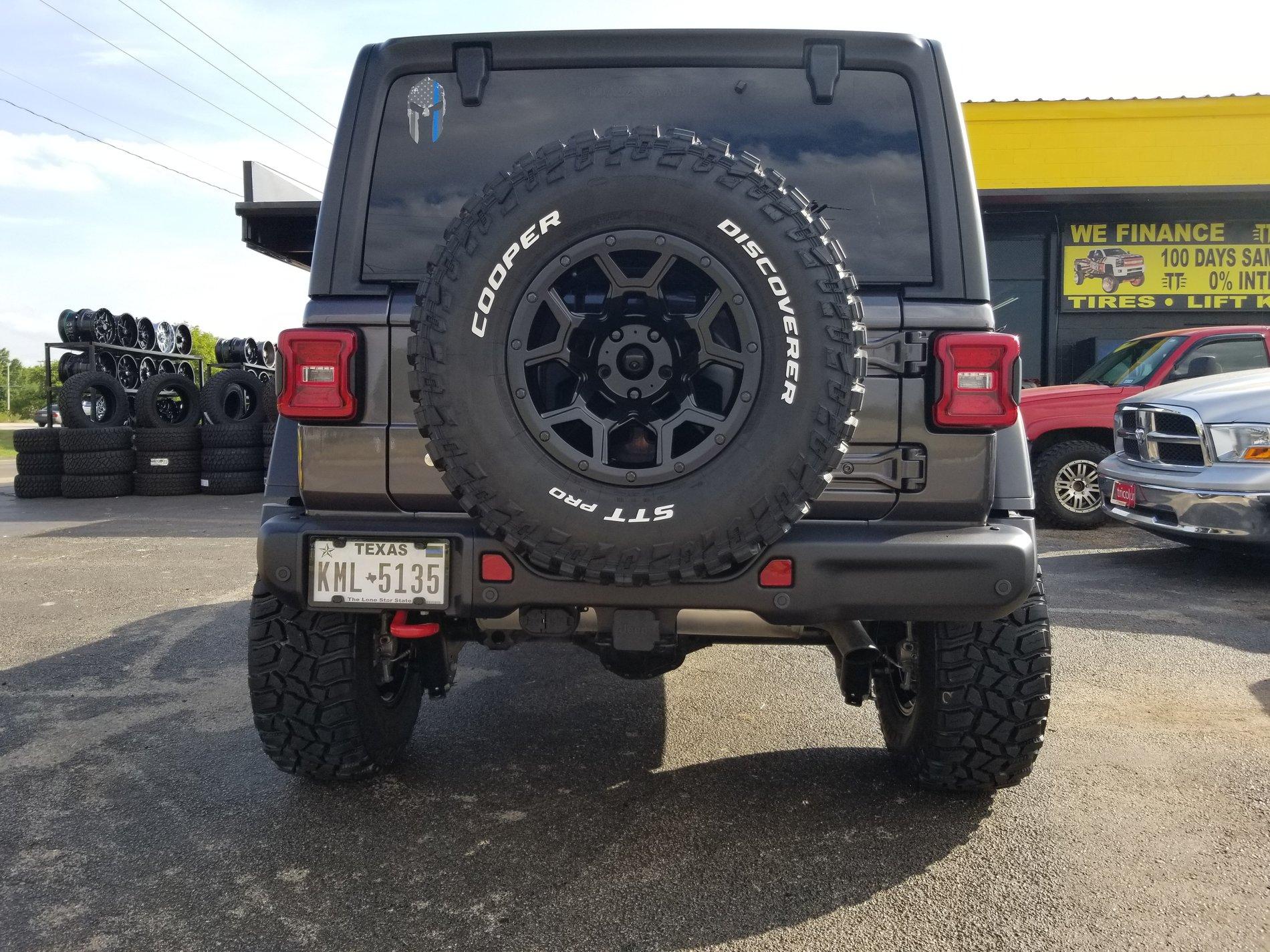 Jeep Wrangler JL Front axle off center 20180604_175143
