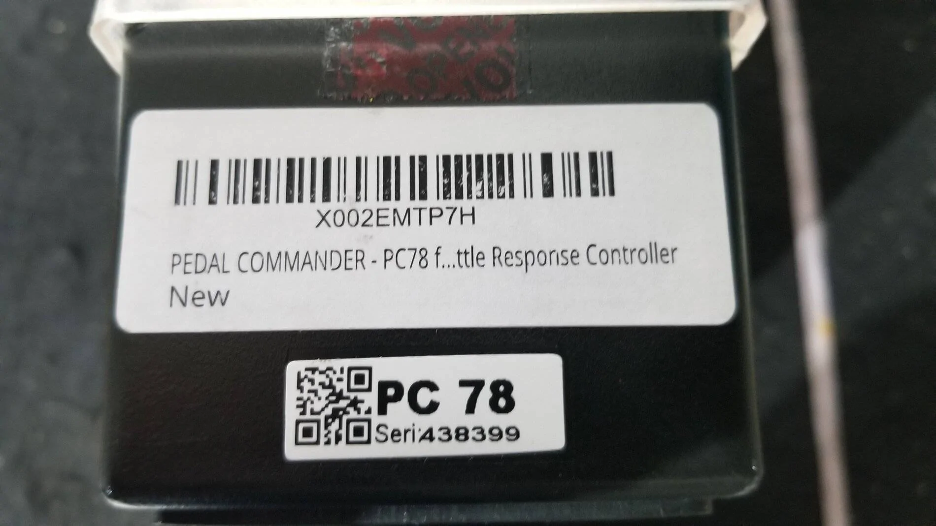 Jeep Wrangler JL Pedal Commander PC78 20211016_140340