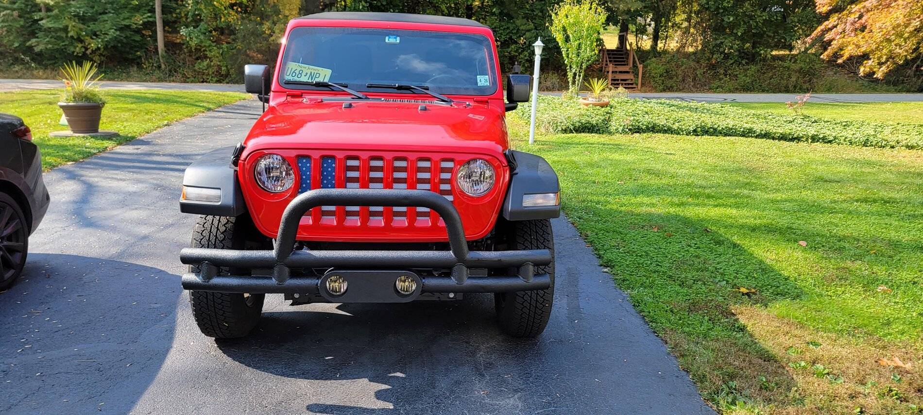 Jeep Wrangler JL Bumper done now winch 20211016_140528