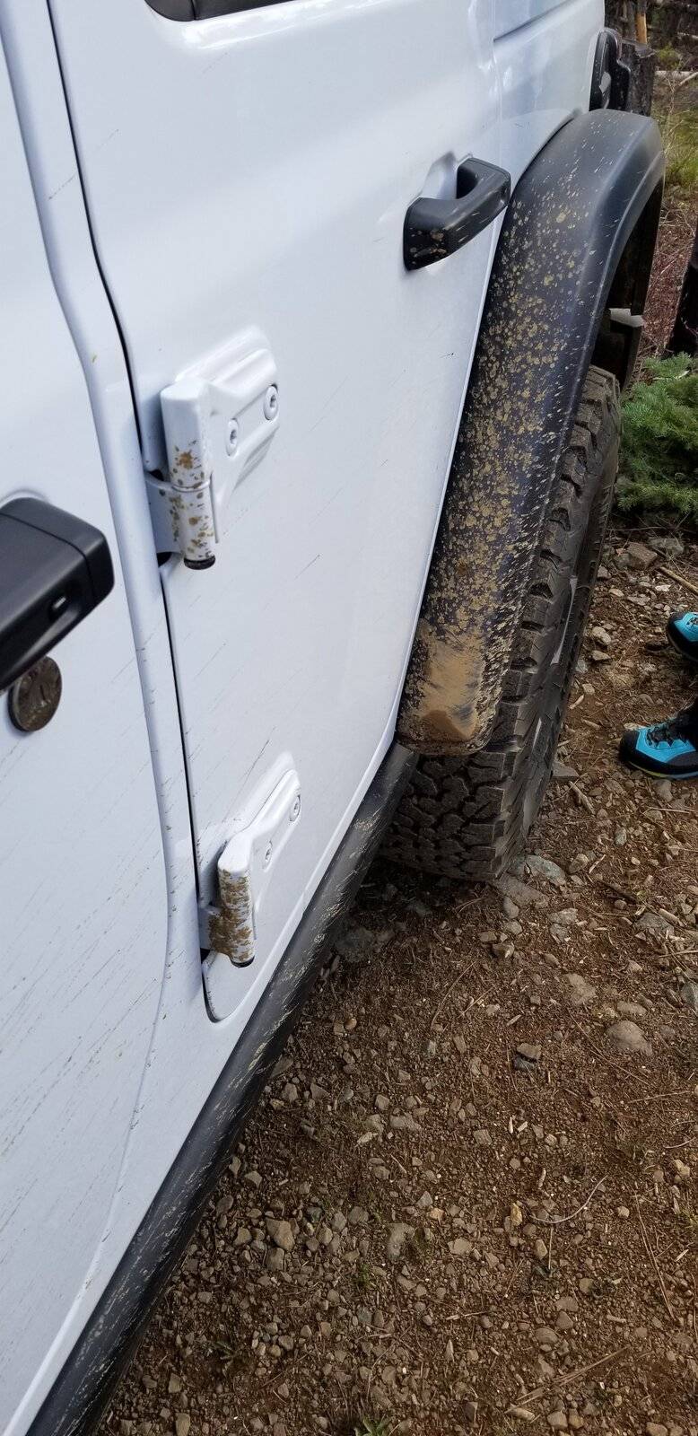 Jeep Wrangler JL White JLR with or without painted fenders? 20210521_185714