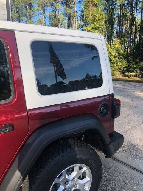 Jeep Wrangler JL JLU White Hard Top Trade top 3