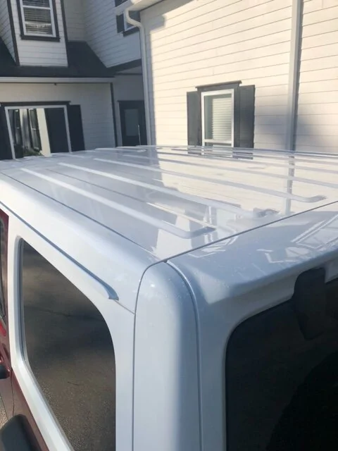 Jeep Wrangler JL JLU White Hard Top Trade top 4