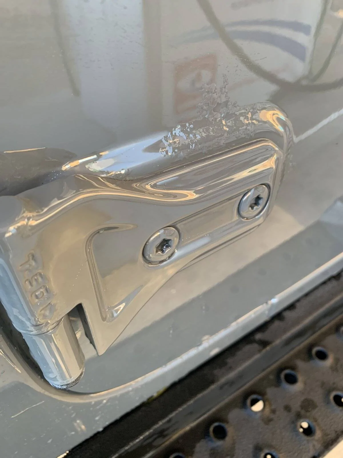 Jeep Wrangler JL Bubbles in Paint at Door Hinges FB8A88C7-D87A-449B-9F14-94741028A3F3