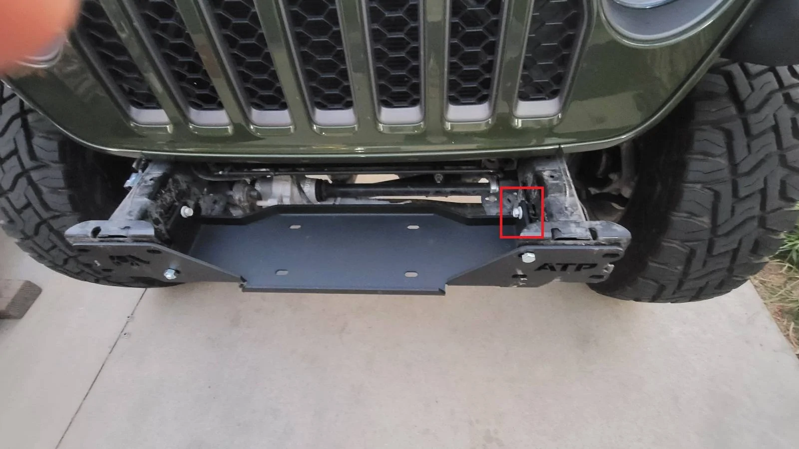 Jeep Wrangler JL Bumper and Winch Help Needed bolt