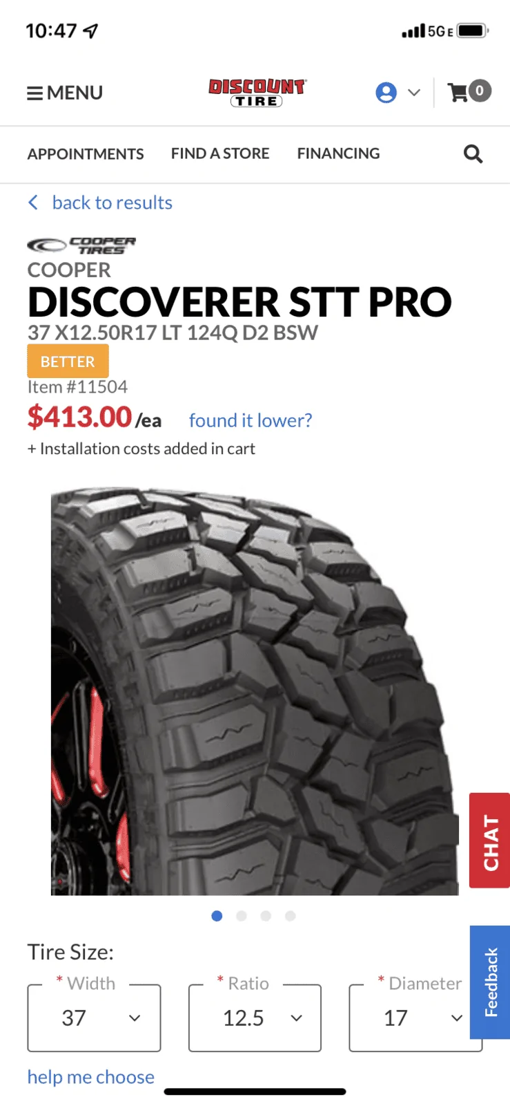 Jeep Wrangler JL Wheel and Tire package 37s wt5