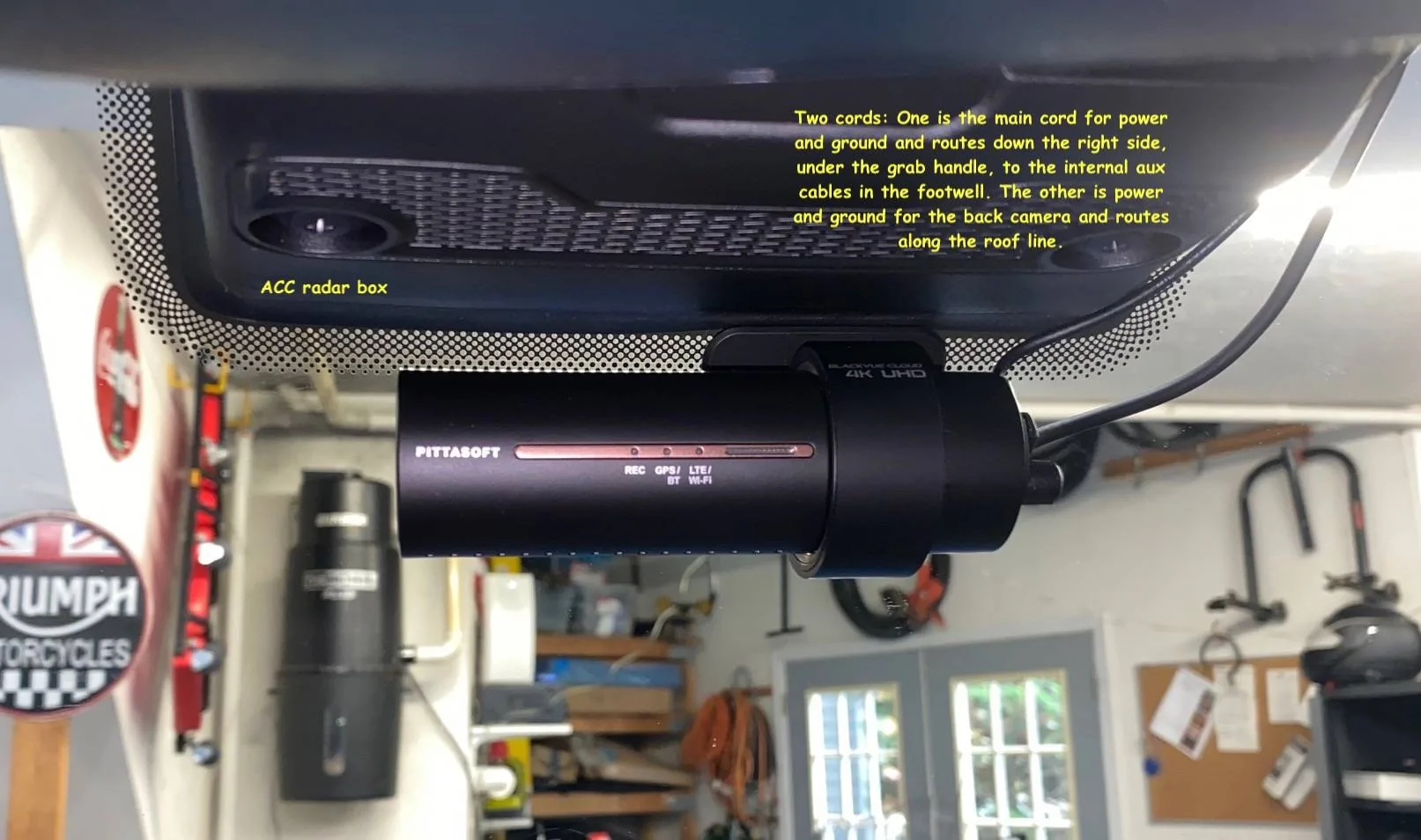 Jeep Wrangler JL Can i splice here for dashcam? placement 1