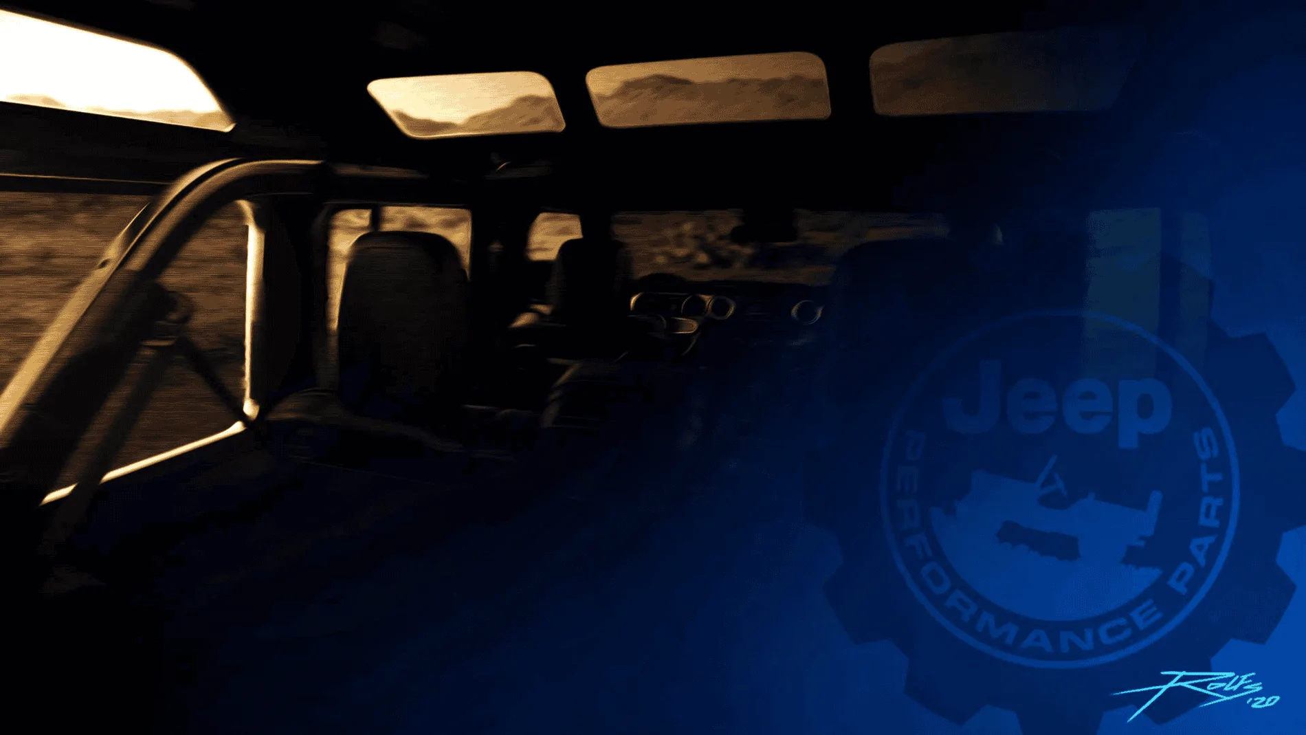 Jeep Wrangler JL 3 row JL for SEMA 1635497678452