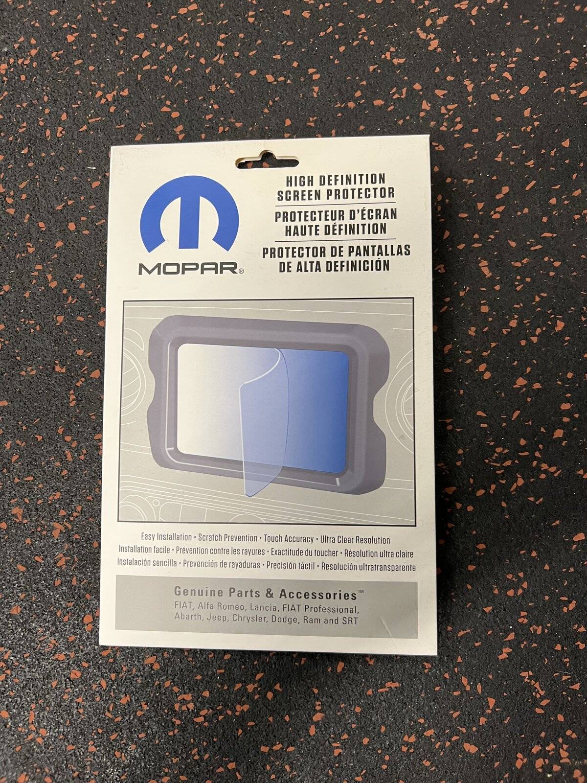 Jeep Wrangler JL Mopar Screen Protector for 8.4 UConnect IMG_0817