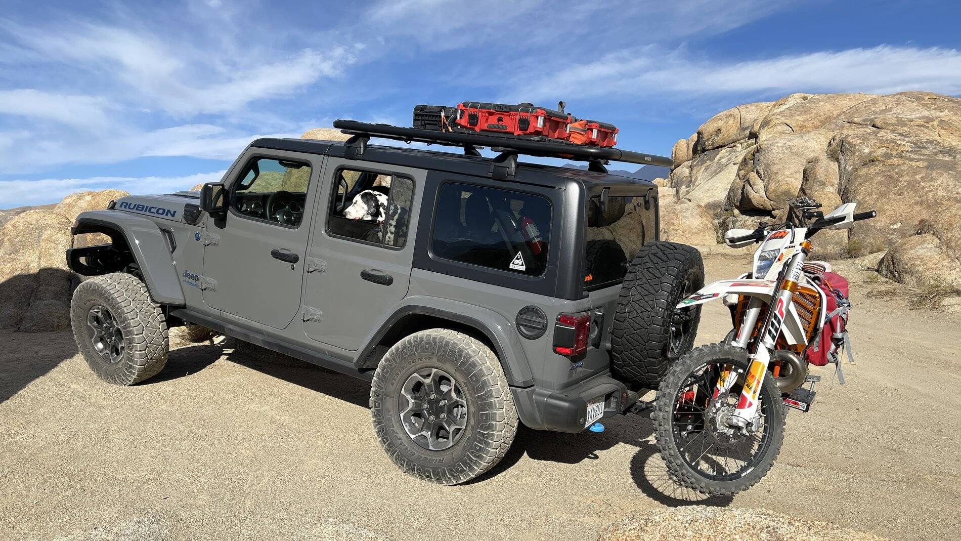 Jeep Wrangler JL Rubicon 4Xe at Eastern sierras off roading DAD93925-AE1B-480D-9836-DC14A549DC50