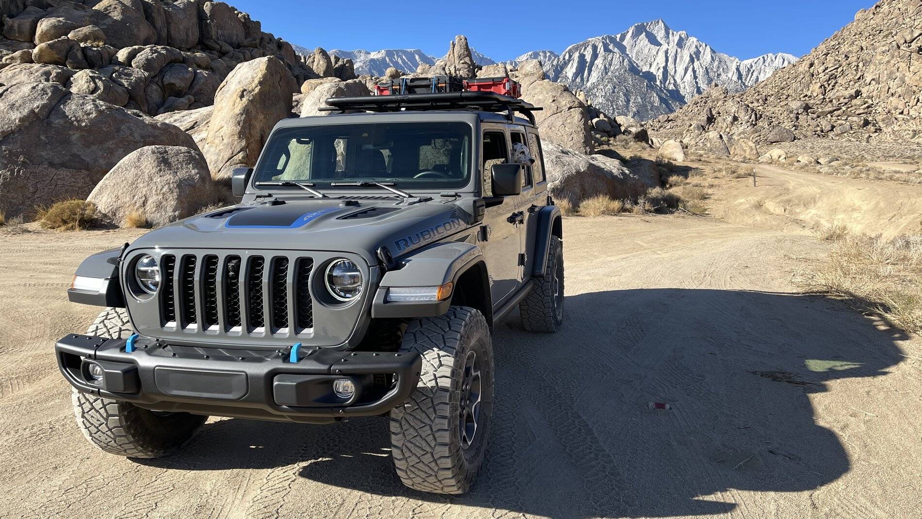 Jeep Wrangler JL Rubicon 4Xe at Eastern sierras off roading E43544DC-7F57-4714-B901-E99C202664BC