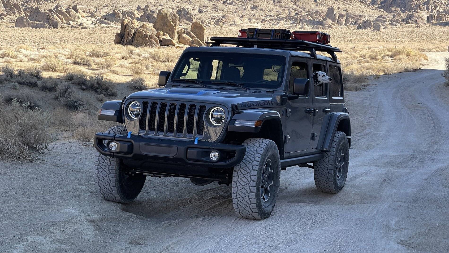 Jeep Wrangler JL Rubicon 4Xe at Eastern sierras off roading 1D7ACF75-02D2-40B4-9414-4B991E6F9F03