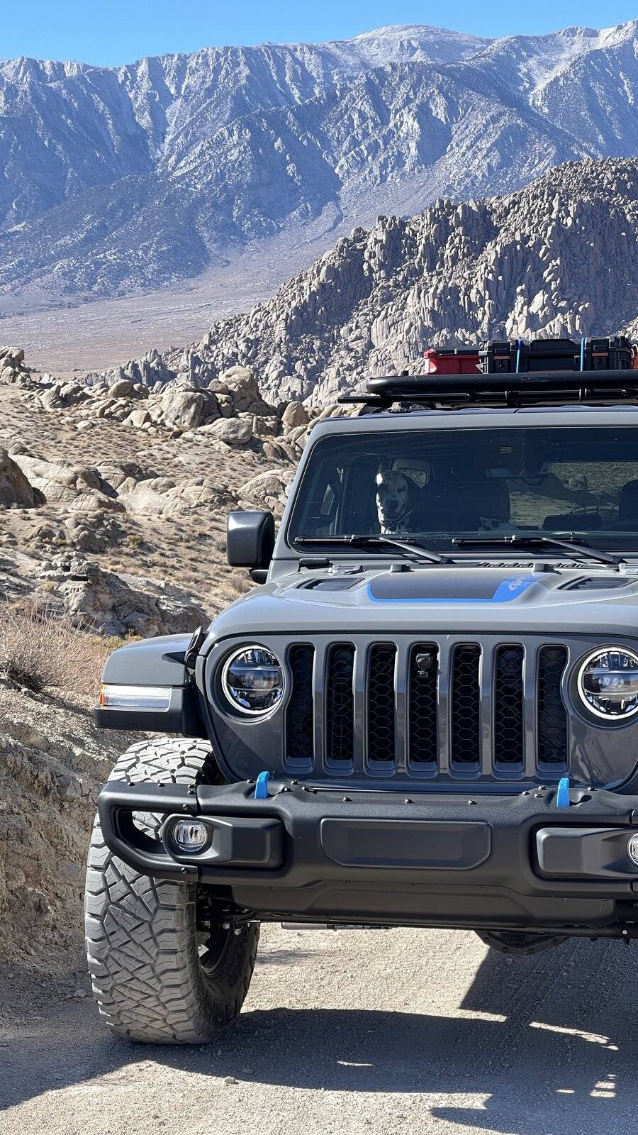 Jeep Wrangler JL Rubicon 4Xe at Eastern sierras off roading 7597C076-754B-4271-B384-4397EBC48552