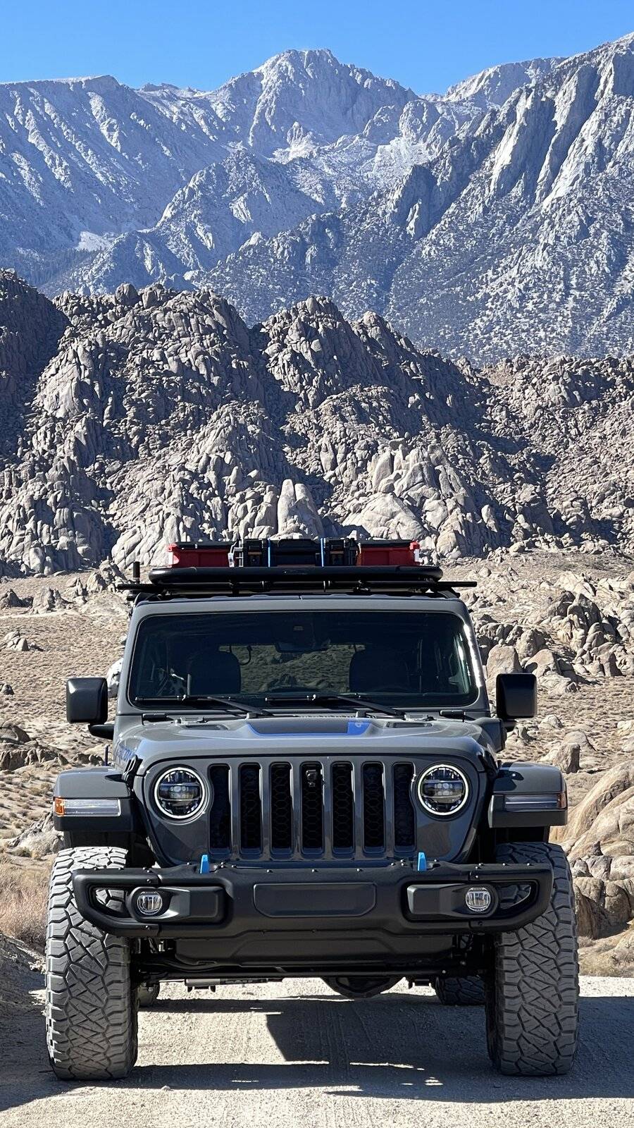 Jeep Wrangler JL Rubicon 4Xe at Eastern sierras off roading B4B86DBA-9B8F-4FEE-A56A-838F255B55BE