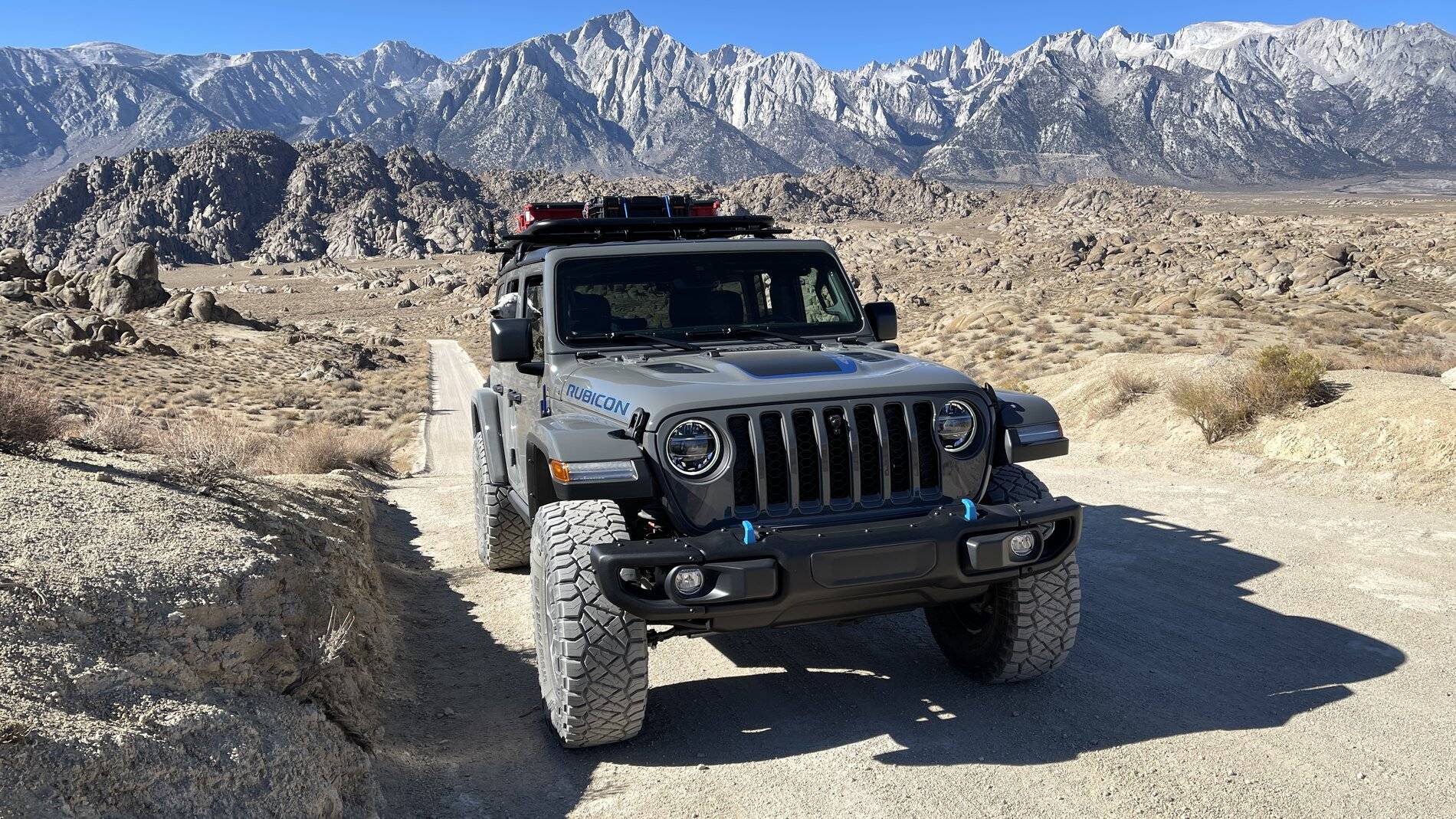 Jeep Wrangler JL Rubicon 4Xe at Eastern sierras off roading 86AC4E26-60CB-417F-A146-52D8ED264F26