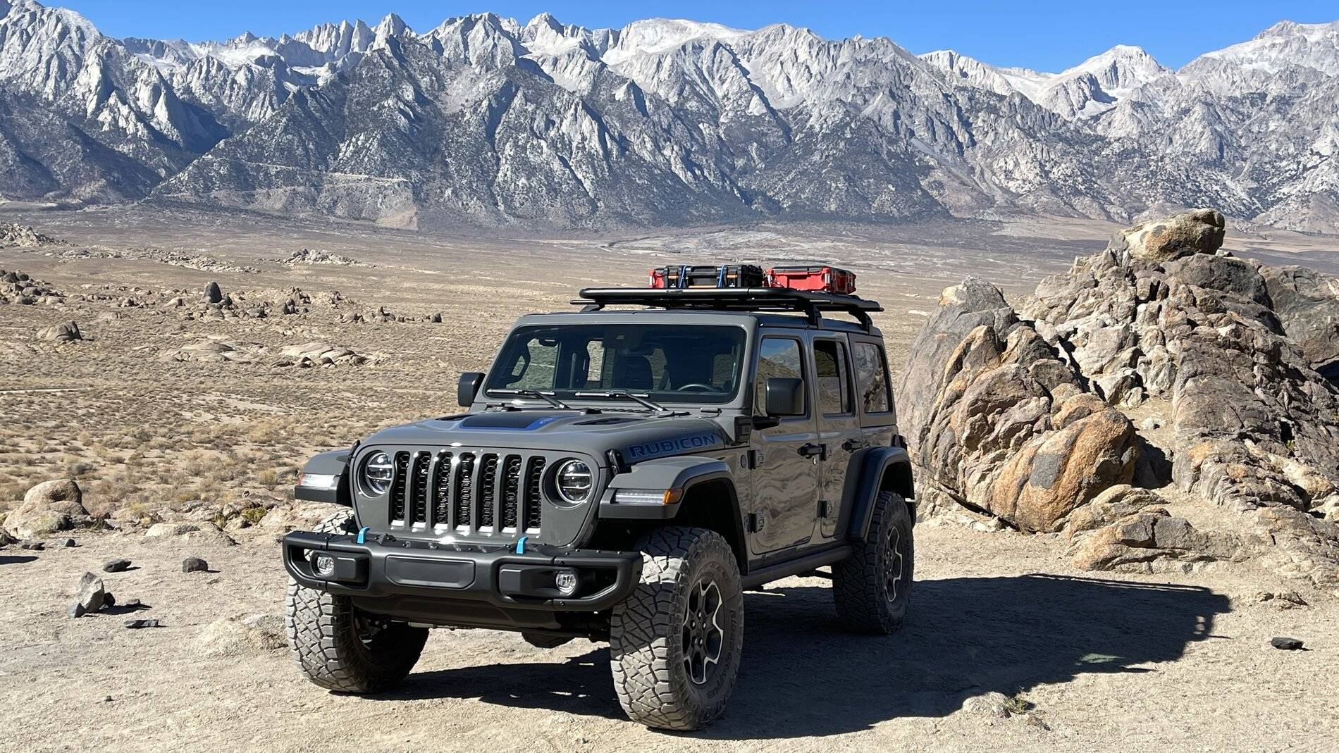 Jeep Wrangler JL Rubicon 4Xe at Eastern sierras off roading 9839DBDD-B967-4227-B76A-6299A6775CBB