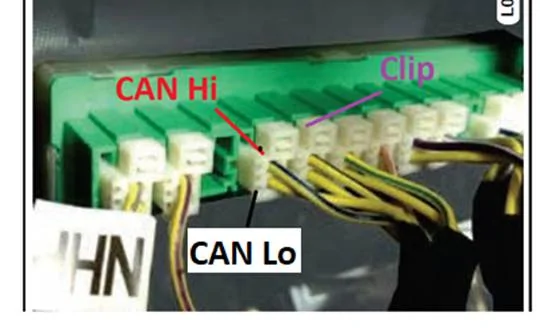 Jeep Wrangler JL Can Bus Settings / Speeds / Commands CAN Connector Reference 2