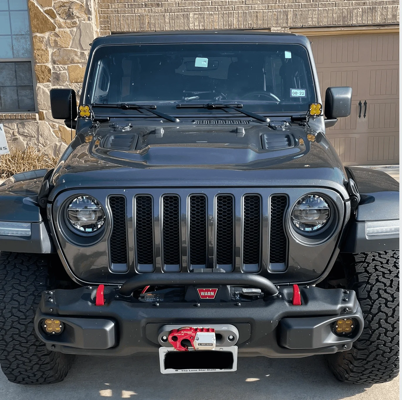 Jeep Wrangler JL Amber LED Fog Lights 1635955554300