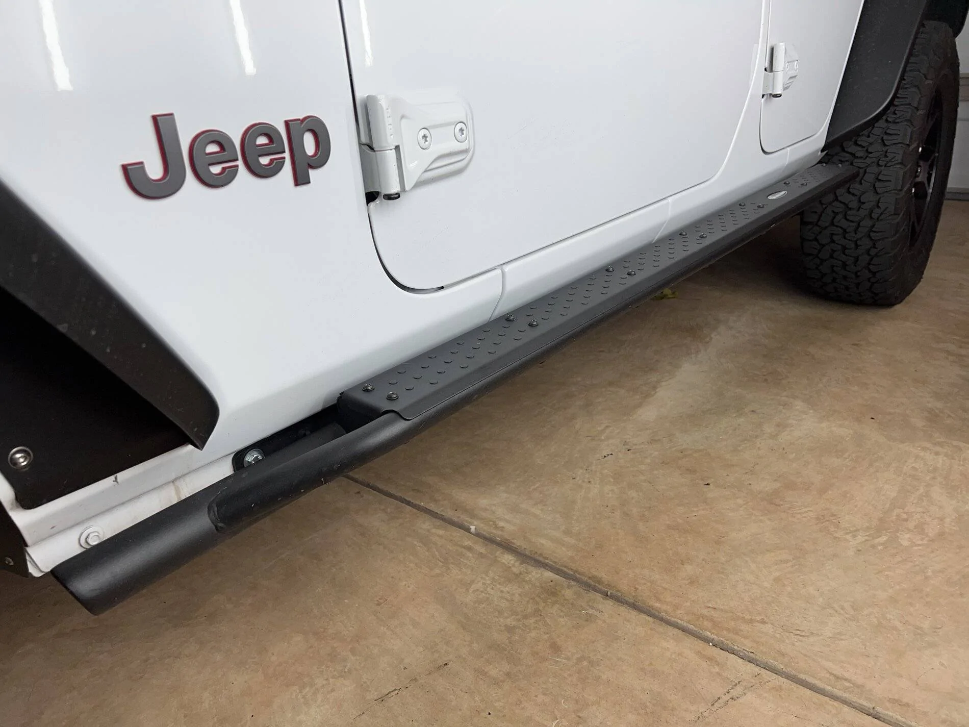Jeep Wrangler JL Sliders or Steps 832143EB-34DA-4365-9B94-D4AC63E5553E