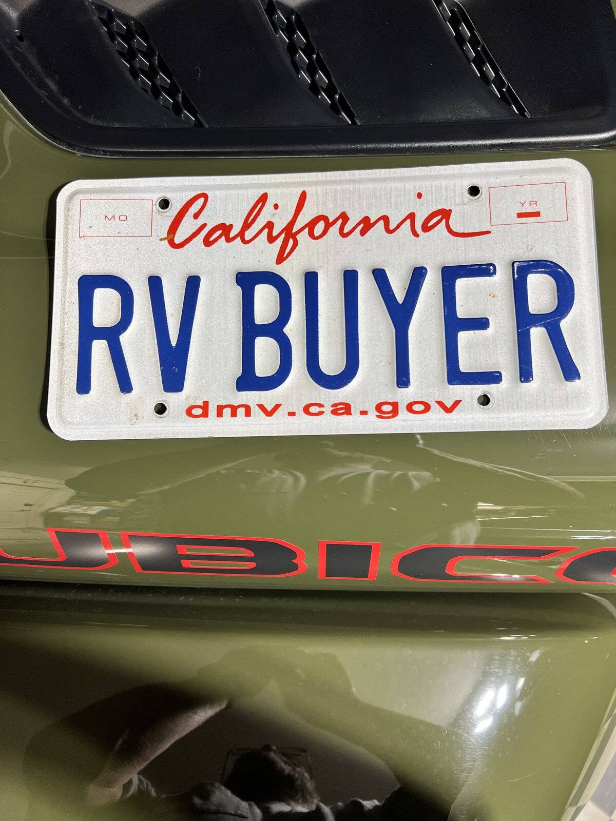 Jeep Wrangler JL Lets see those personalized plates!!! F4DF58AC-F664-447A-B3A4-D905C8F41E37