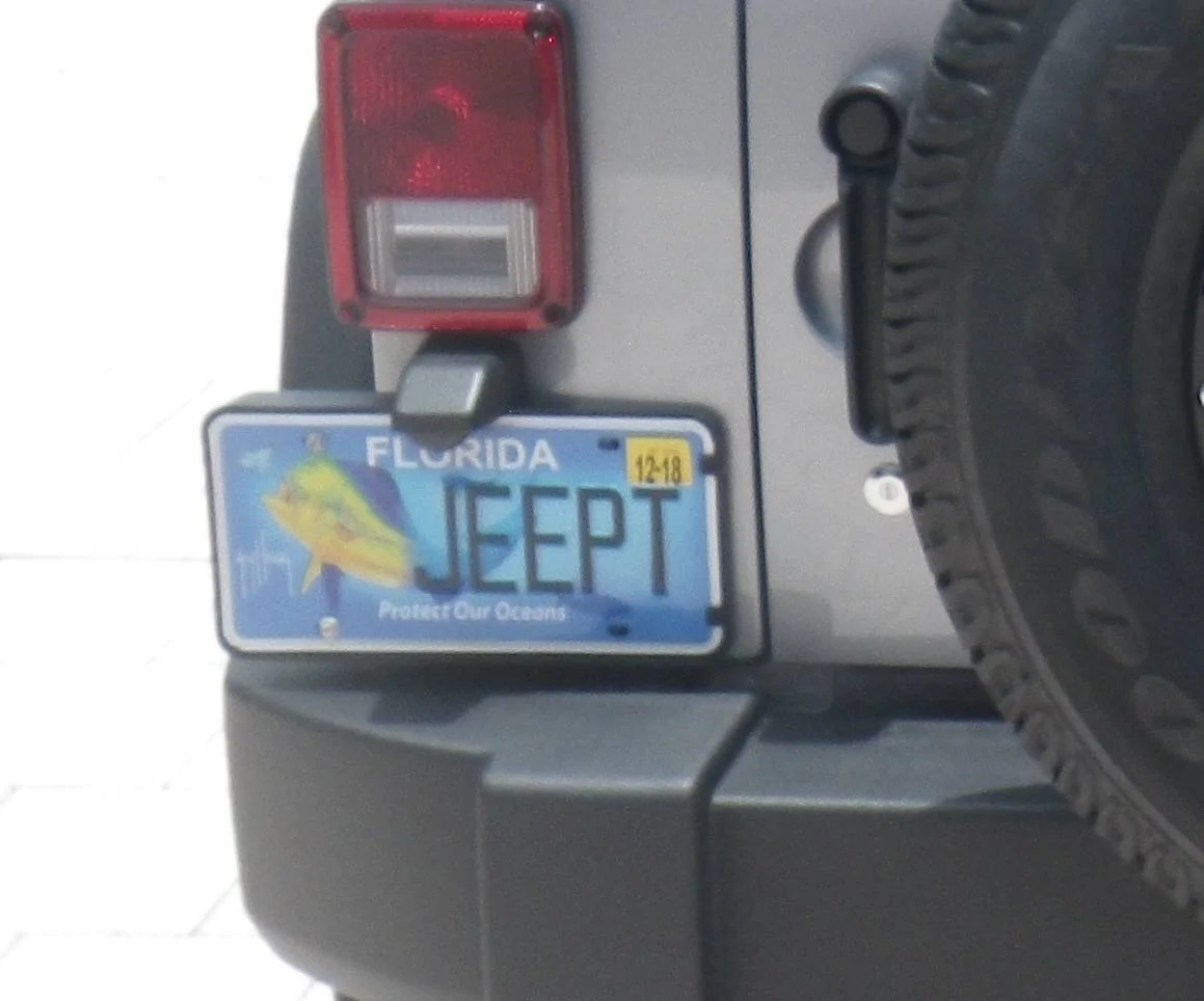Jeep Wrangler JL Lets see those personalized plates!!! IMGP0118
