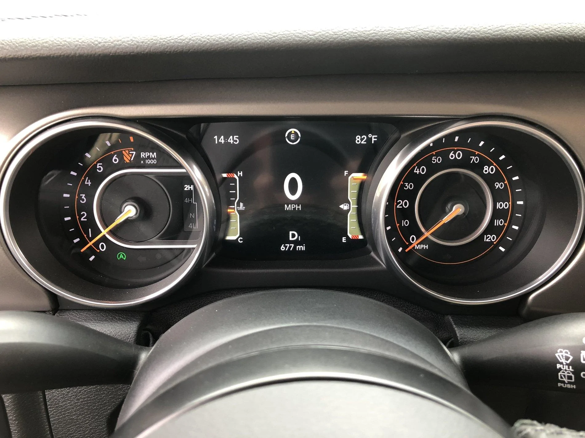 Jeep Wrangler JL Clock location - stop moving! IMG_0223