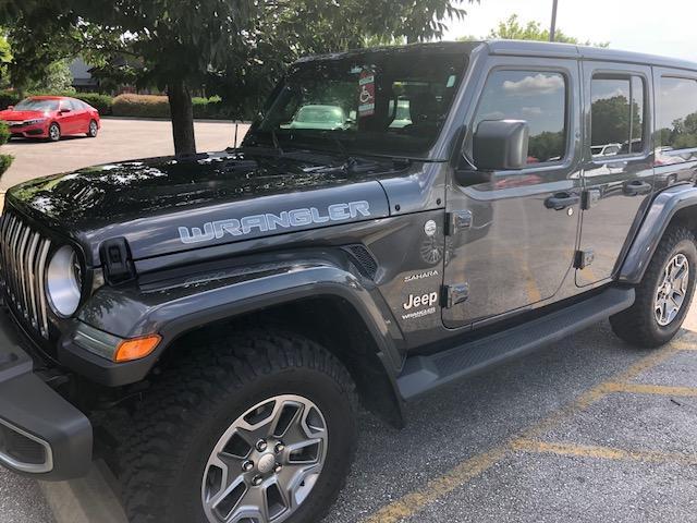Jeep Wrangler JL Shout Out for PixelDecals!!! Hood Decal
